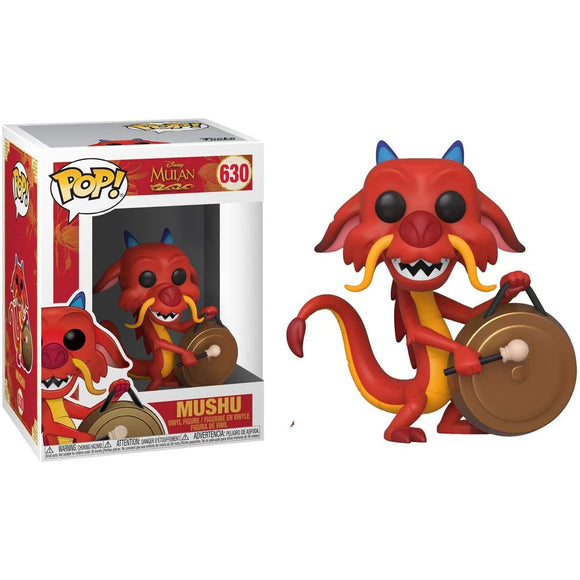 Mulan Mushu with Gong Funko Pop! Vinyl Figure