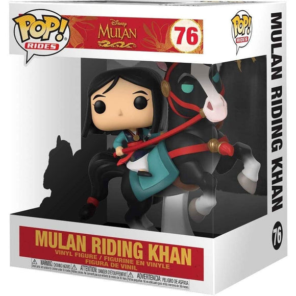 Mulan on Khan Funko Pop! Vinyl Ride