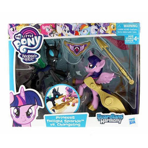 My Little Pony Guardians of Harmony Princess Twilight Sparkle vs Changeling Dolls - Black-Purple