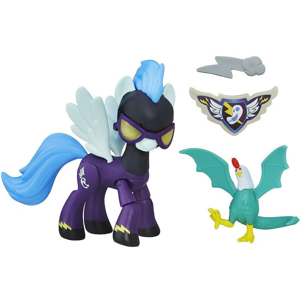 My Little Pony Guardians of Harmony Shadowbolts Pony and Cockatrice Figures