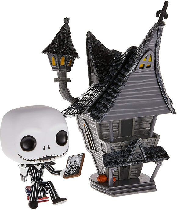 Nightmare Before Christmas Jack Skellington and House Funko Pop! Town