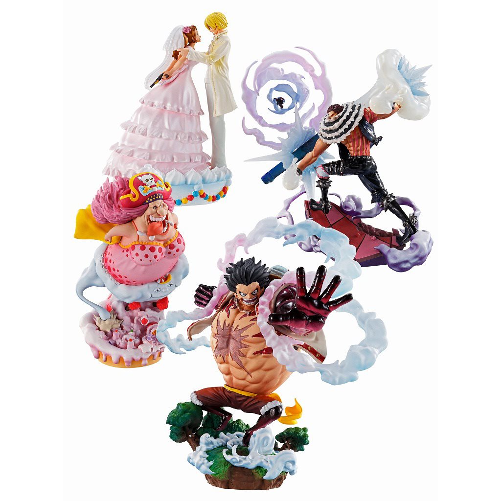 One Piece Logbox Rebirth Mini-Figure Blind Box Set Of 4