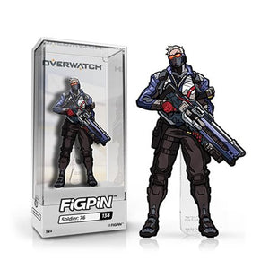 Overwatch Soldier 76: FiGPiN Enamel Pin