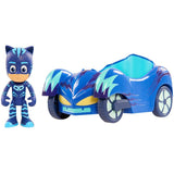 PJ Masks Cat-Car and Romeo's Lab Vehicle Set