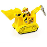 Paw Patrol Rubble' s Lights and Sounds Construction Truck Vehicle with figure
