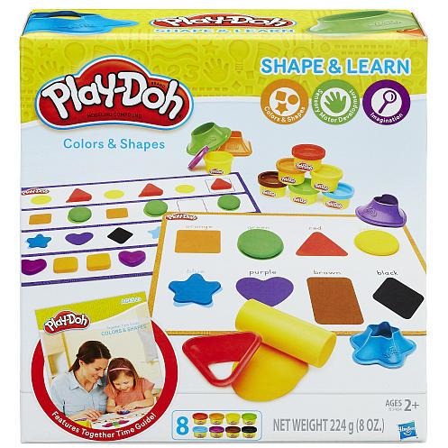 Play-Doh Shape and Learn Colors and Shapes Playset