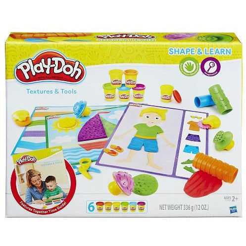 Play-Doh Shape and Learn Textures and Tools Set