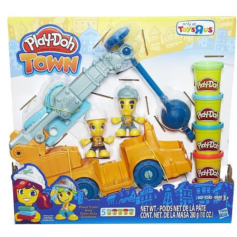 Play-Doh Town Power Crane Playset