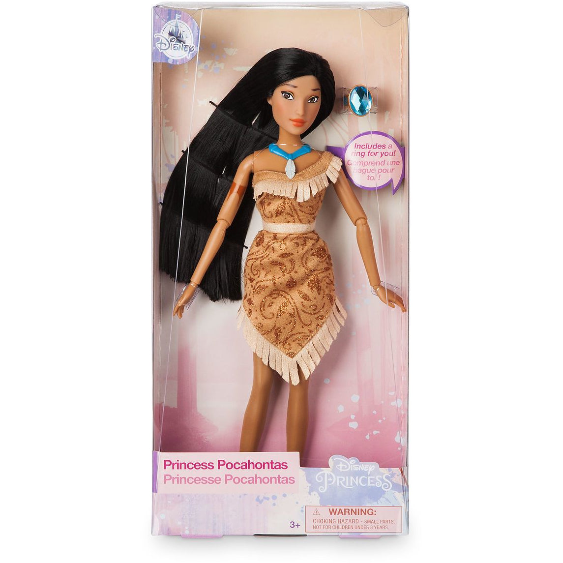 Pocahontas Classic Doll with Ring - 11 1/2''