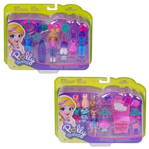 Mattel Polly Pocket Fashion Doll 2 Variants (Sold Separately)