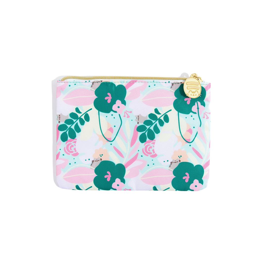 Pusheen Botanical Print Pouch