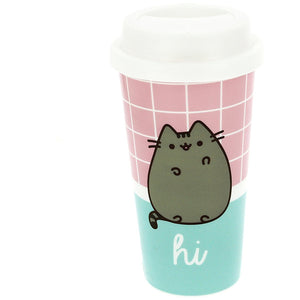 Pusheen The Cat Hi Bye Travel Mug