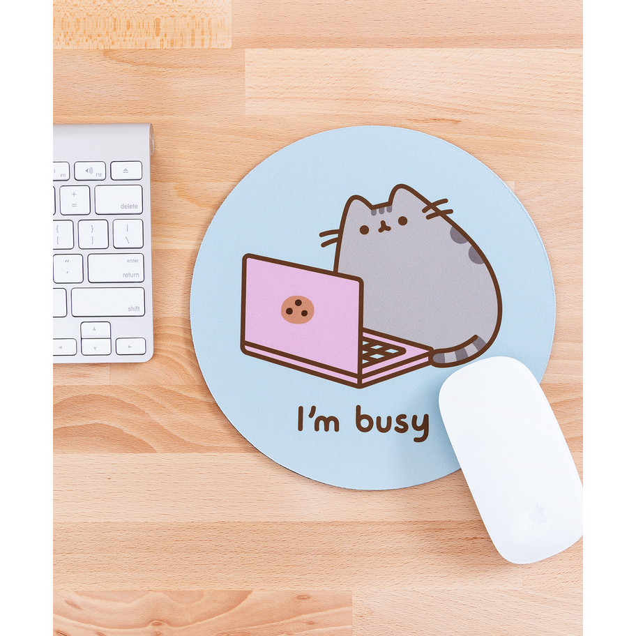 Pusheen I'm Busy Mouse Pad