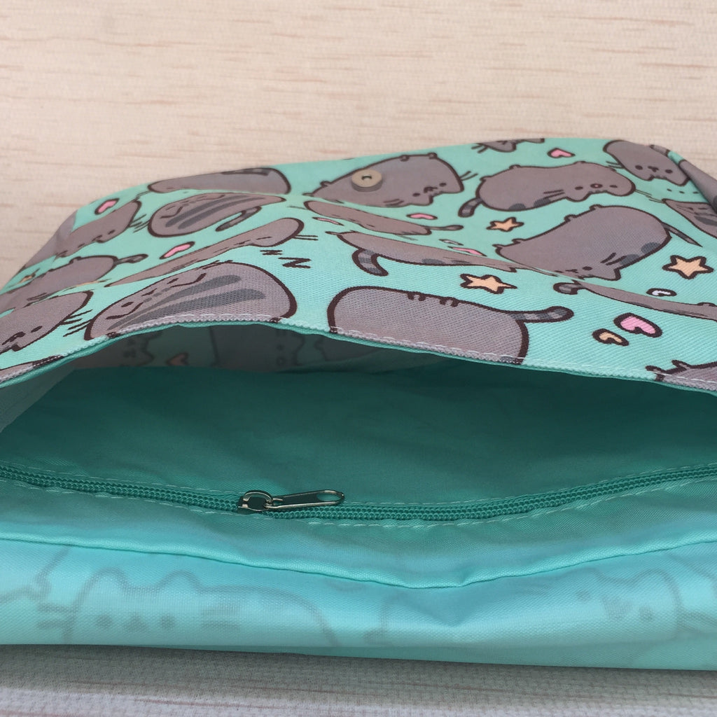Pusheen The Cat Print Messenger Bag