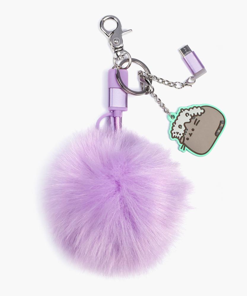Pusheen & Stormy Pom Pom Charge Cord - Pusheen Shop