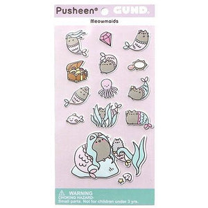 Pusheen the Cat Meowmaids Puffy Stickers