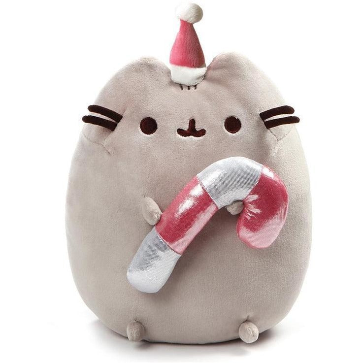 Pusheen the Cat Pusheen Christmas Candy Cane 11-Inch Plush