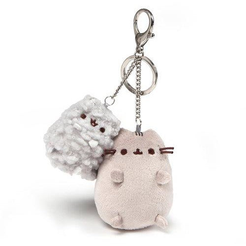 Pusheen the Cat Pusheen and Stormy Deluxe Clip-On Plush 
