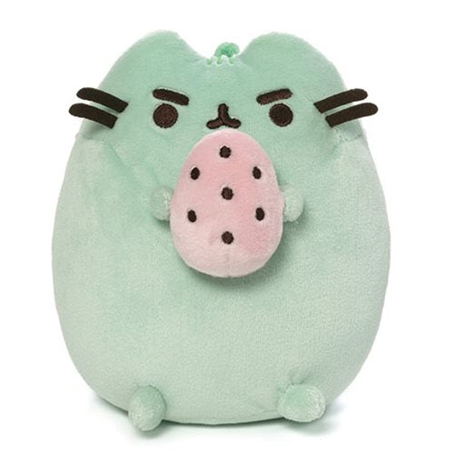 Pusheen the Cat Pusheenosaurus with Egg 6-Inch Green Plush