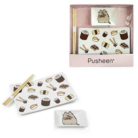 Pusheen the Cat Sushi Set with Chopsticks