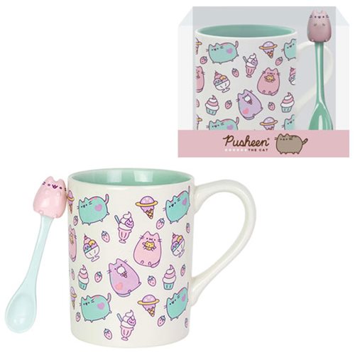 Pusheen the Cat Sweets Mug with Spoon