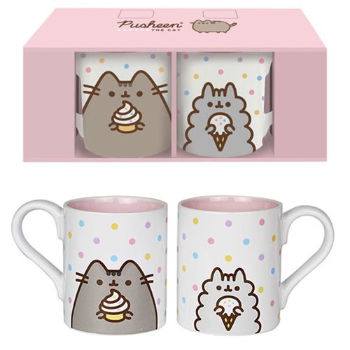 Pusheen the Cat and Stormy the Cat Mug Set