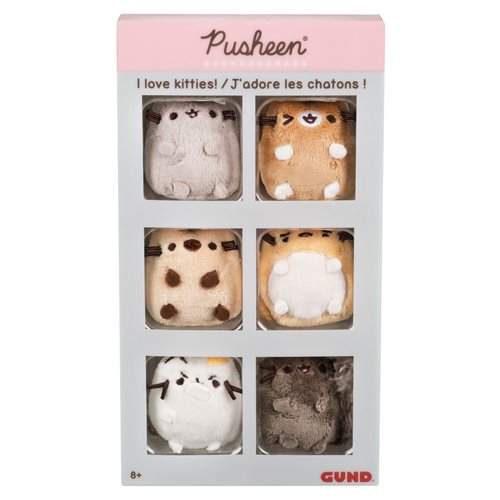 Pusheen the Cat Pusheen Comic Collector Set Plush 6-Pack