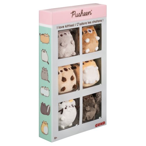 Pusheen the Cat Pusheen Comic Collector Set Plush 6-Pack
