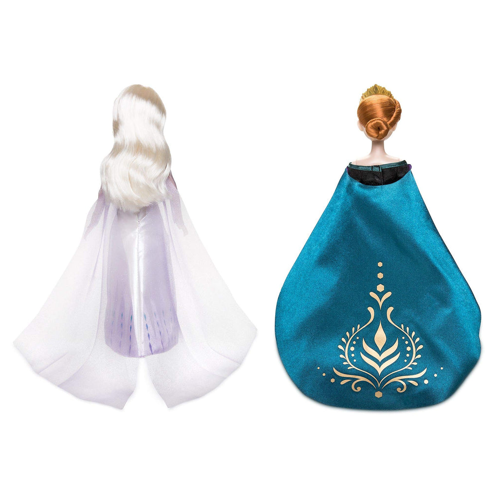 Frozen 2: Queen Anna and Snow Queen Elsa Classic Doll Set 11 1/2'' H