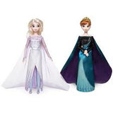 Frozen 2: Queen Anna and Snow Queen Elsa Classic Doll Set 11 1/2'' H