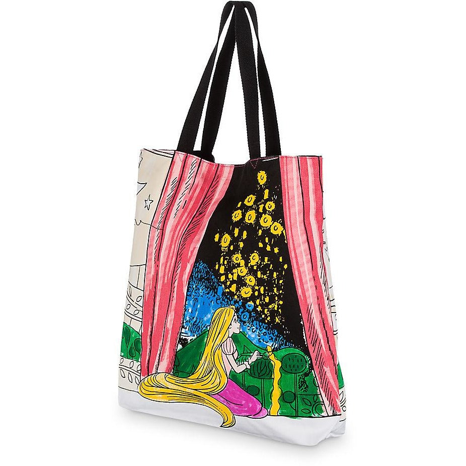 Rapunzel Canvas Tote