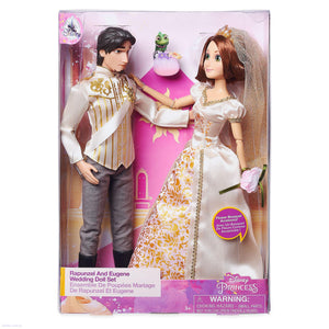 Rapunzel and Eugene Classic Wedding Doll Set - Tangled Ever After