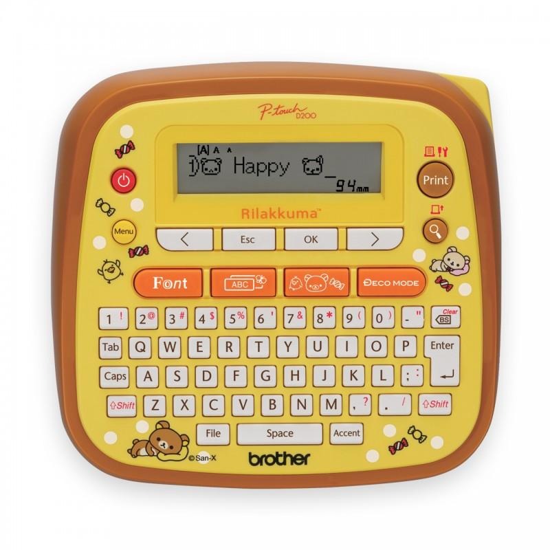 Brother PTouch D200RK Labelling Machine Rilakkuma