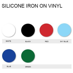 Silicone 3D Iron On Vinyl Generic