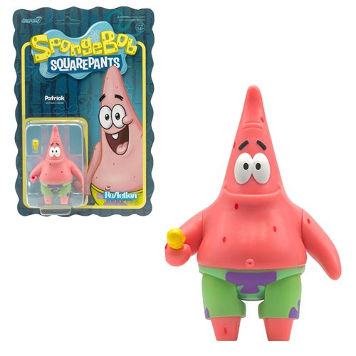 SpongeBob SquarePants Patrick 3 3/4-Inch ReAction Figure