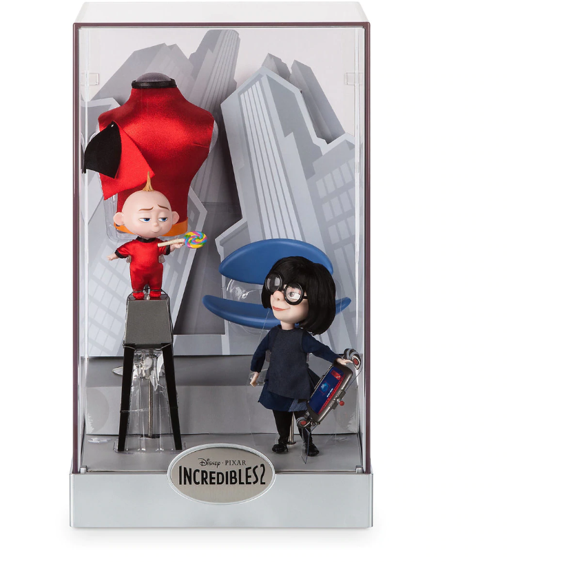 Edna Mode and Jack-Jack Disney Designer Collection PIXAR Animation Studios Series - Limited Edition
