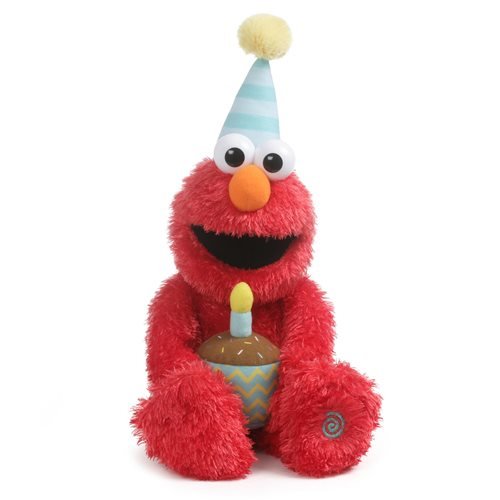 Sesame Street Elmo Happy Birthday Animated 12-Inch Plush