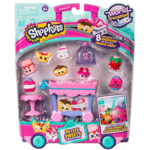 Shopkins Petite Sweets Collection Season 8 World Vacation Europe Themed Pack