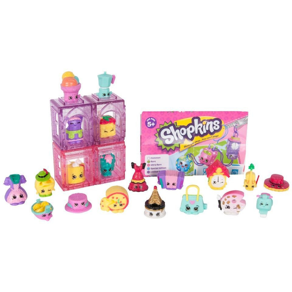 Shopkins Season 8 World Vacation Boarding to Europe Mega Pack