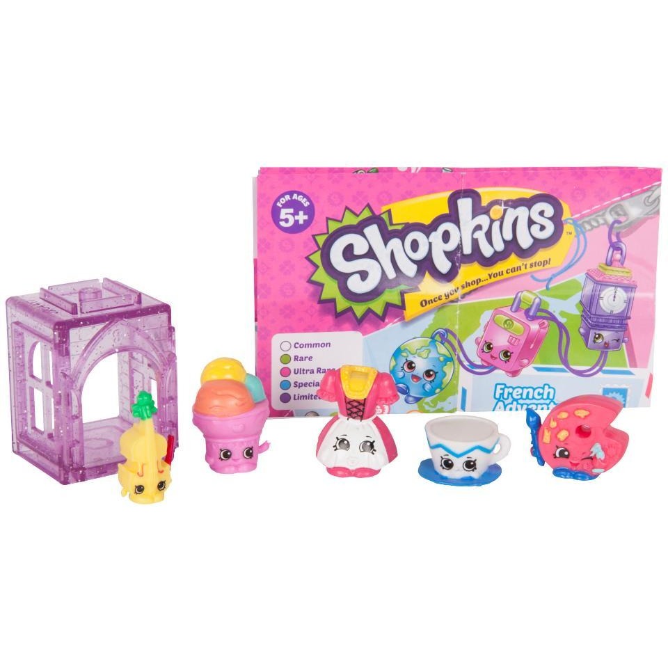 Shopkins Season 8 World Vacation Europe - 5-Pack