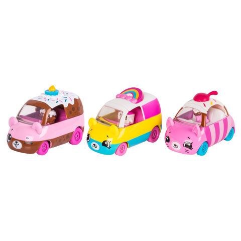 Shopkins Series Cutie Cars 3-Pack Bumper Bakery – Alyanna's Nook