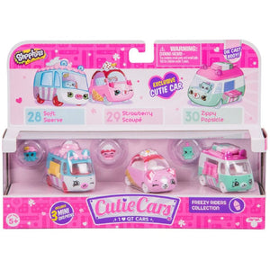 Shopkins Series 1 Cutie Cars 3-Pack - Freezy Riders