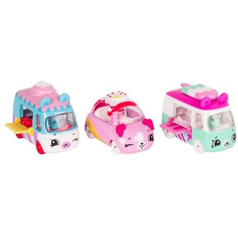 Shopkins Series 1 Cutie Cars 3-Pack - Freezy Riders