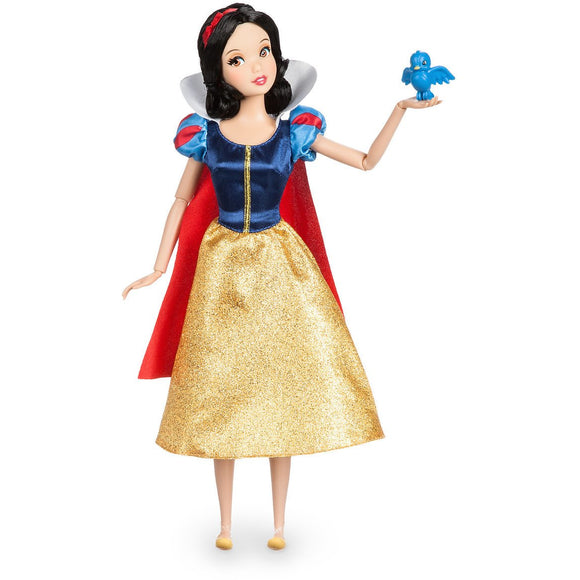 Snow White Classic Doll with Bluebird Figure - 11