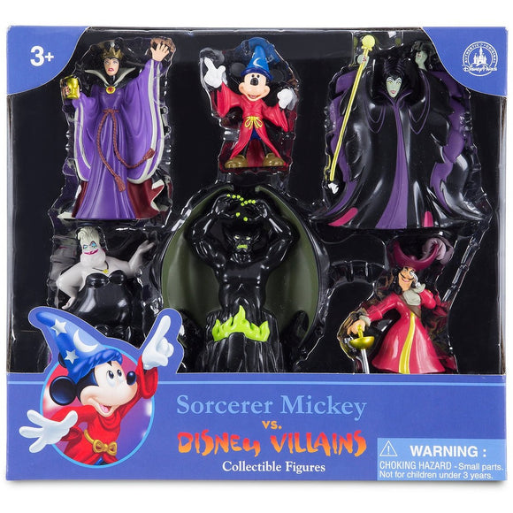 Sorcerer Mickey Mouse vs. Disney Villains Collectible Figures