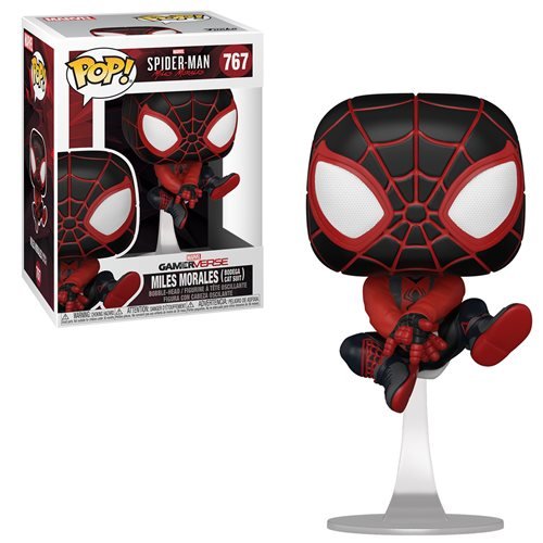 Spider-Man Miles Morales Game Bodega Cat Suit Funko Pop! Vinyl Figure