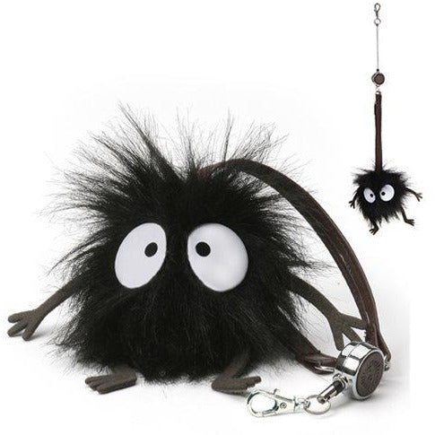 Spirited Away Soot Sprite Handbag Reel Key Holder 
