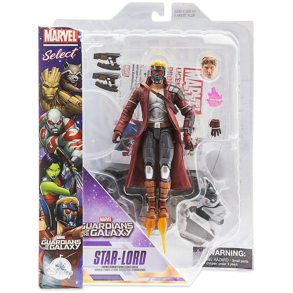 Star-Lord Action Figure - Guardians of the Galaxy - Marvel Select - 7''