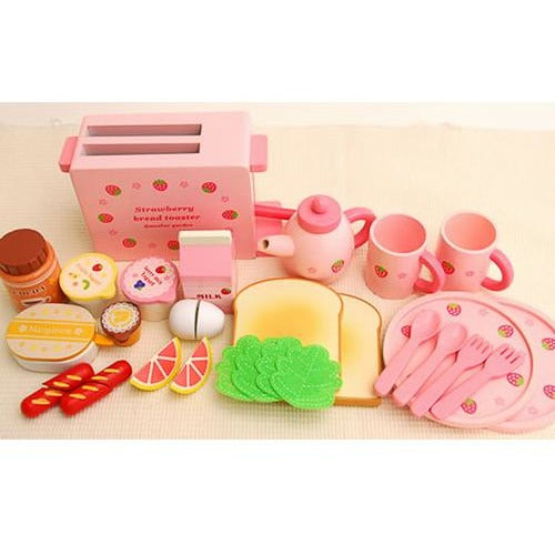 Mother Garden Strawberry Bread Toaster Set (FOR PRE-ORDER ONLY)