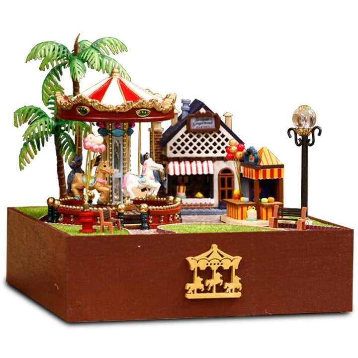 Carousel Happy Garden Sunshine Version DIY Music Box Series